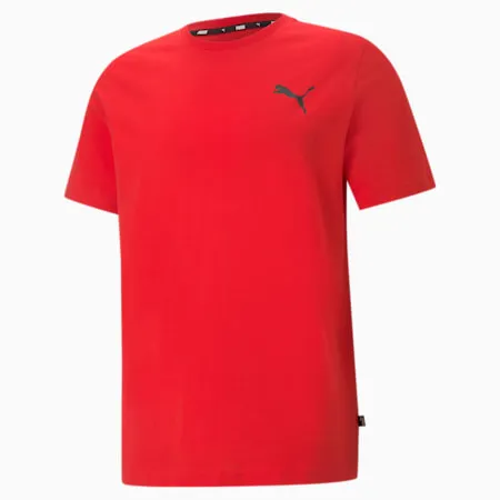 Essentials Small Logo Tee Men | High Risk Red-High Risk Red-Cat | PUMA Shop All Puma | PUMA 