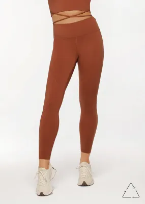 Evie Recycled Full Length Leggings | Orange | Tights and Leggings | Lorna Jane New Zealand