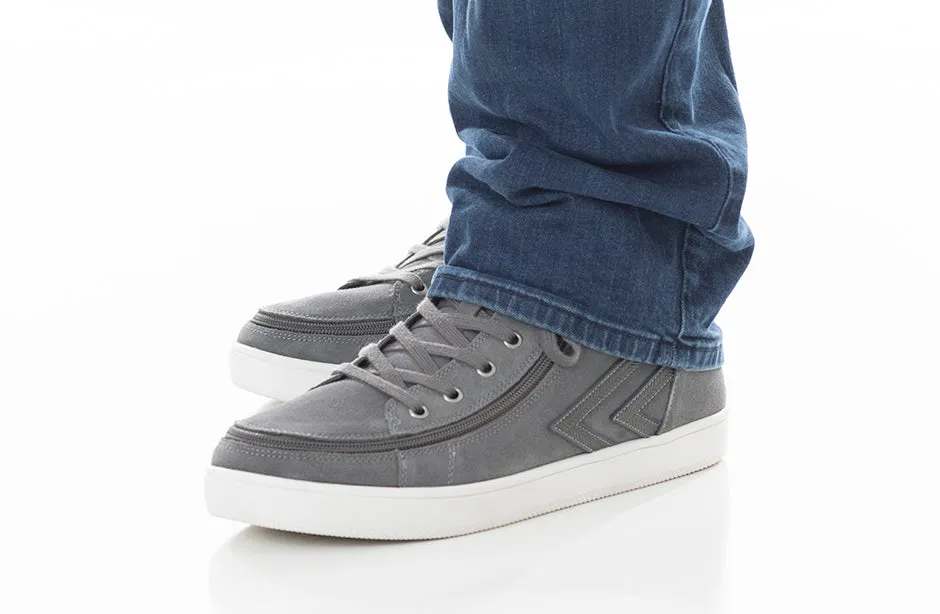 FINAL SALE - Men's Charcoal Suede BILLY Ten9 CS Sneaker High Tops