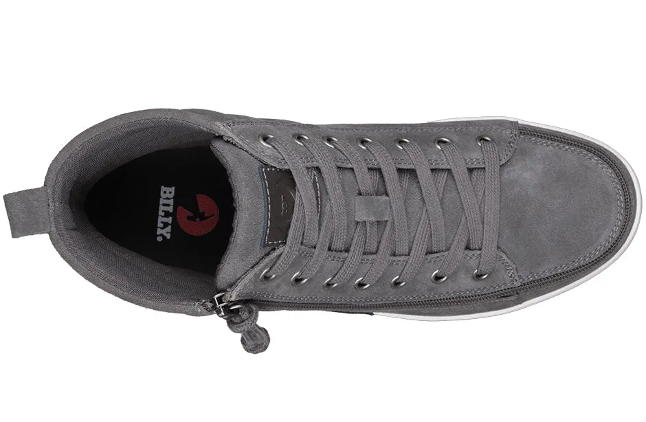 FINAL SALE - Men's Charcoal Suede BILLY Ten9 CS Sneaker High Tops