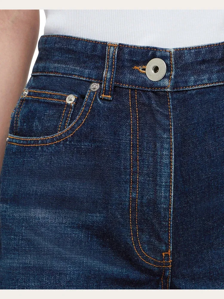 Five Pocket Jeans in Blue