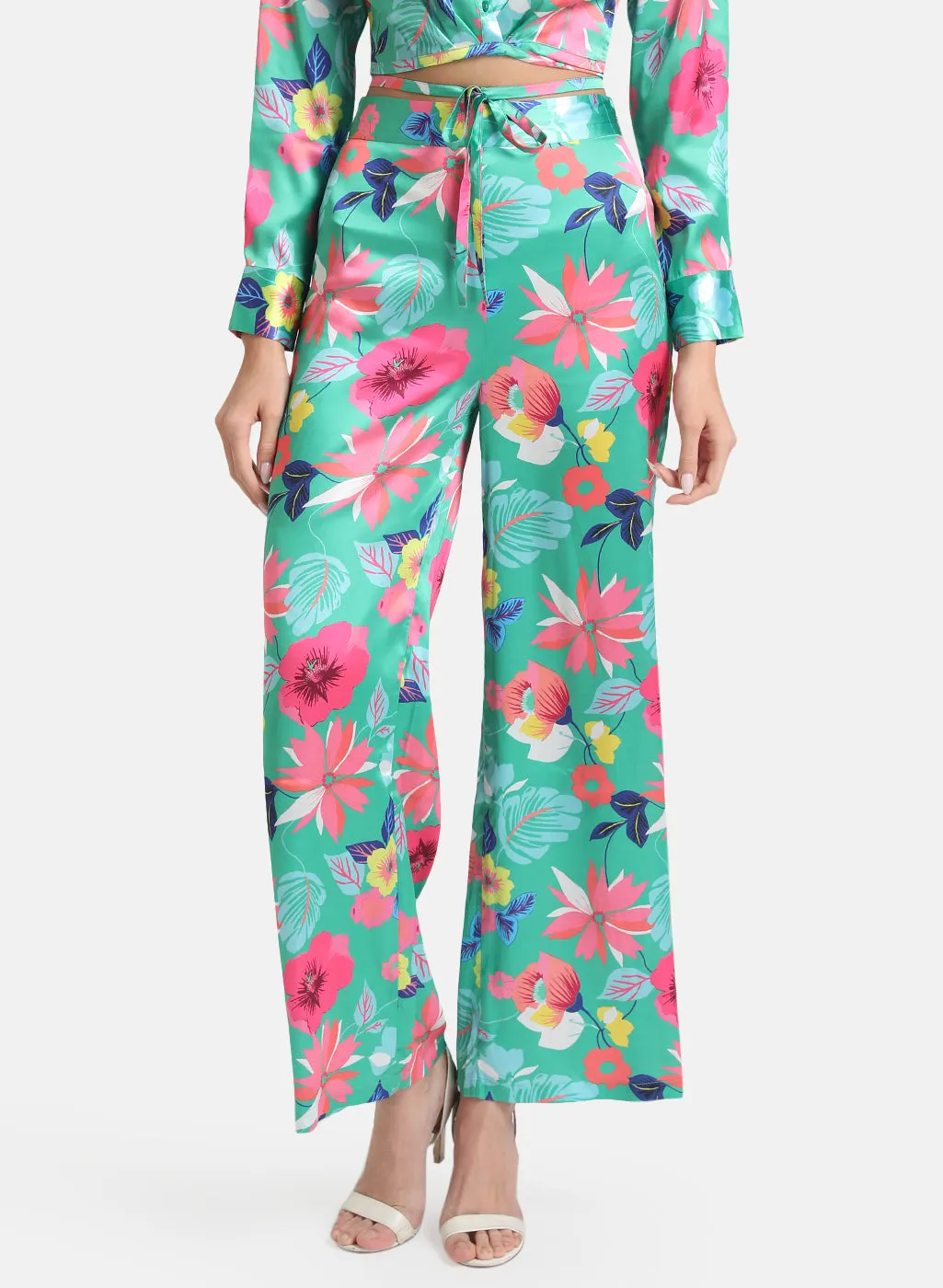 Floral Printed Trouser