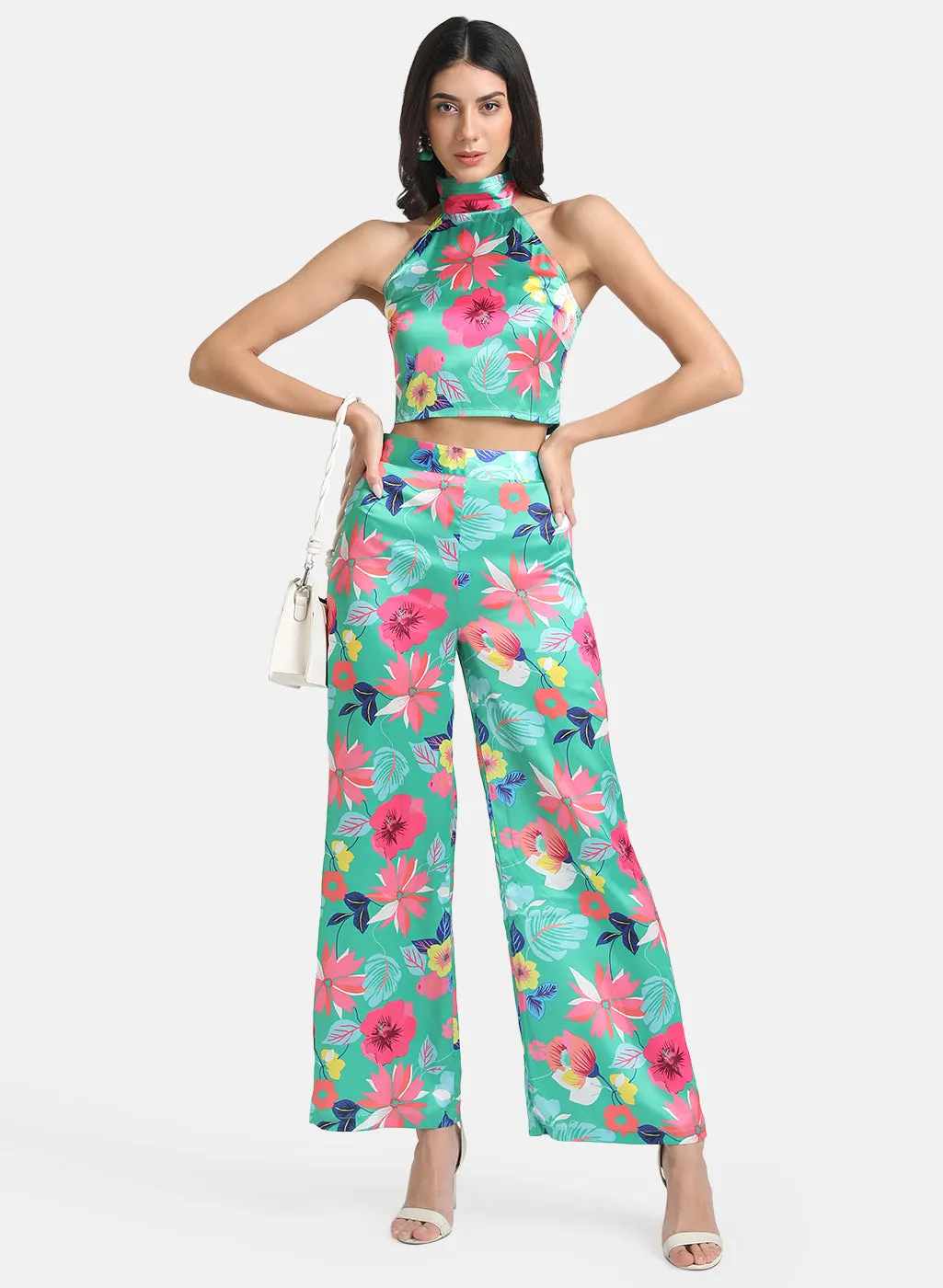 Floral Printed Trouser