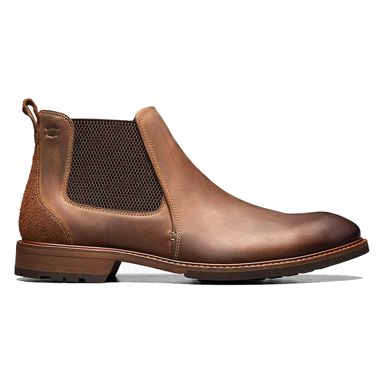 Florsheim Men's Lodge Plain Toe Gore Boot - Brown CH