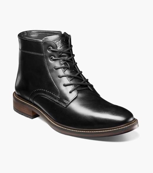 Forge Plain Toe Lace Up Boot