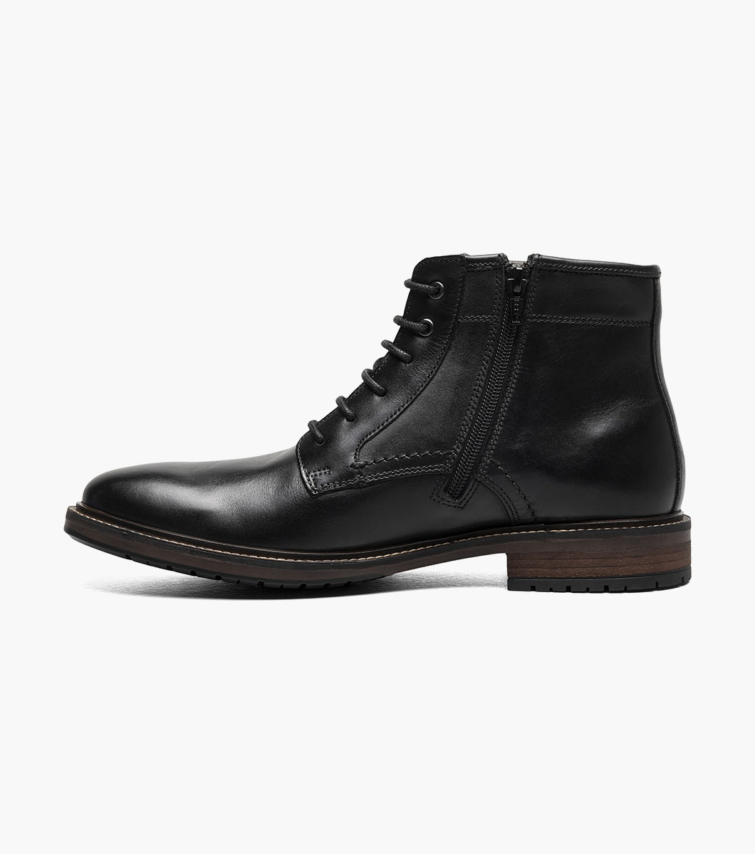 Forge Plain Toe Lace Up Boot