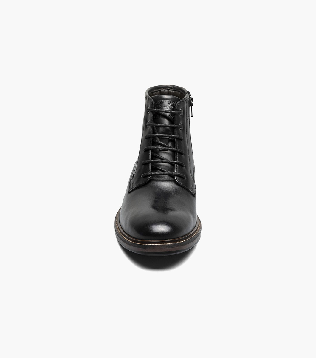 Forge Plain Toe Lace Up Boot