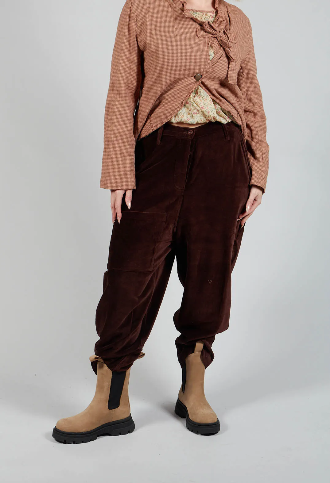 Gaston Trouser in Aubergine