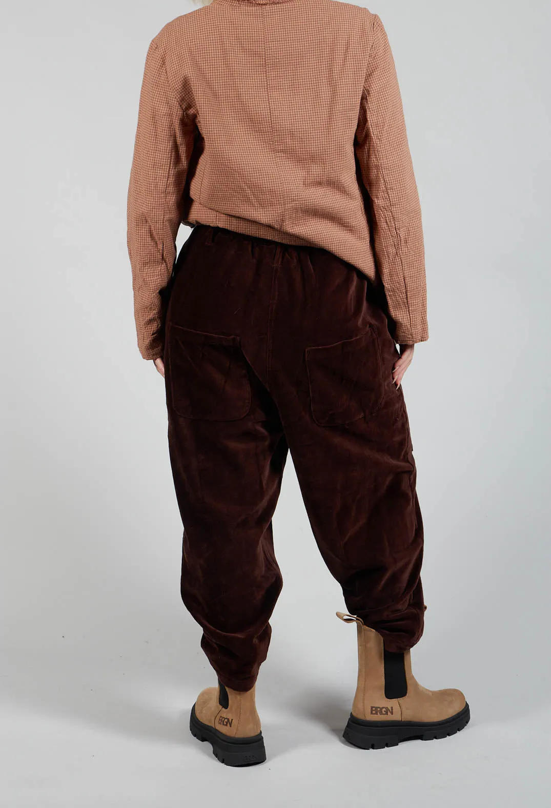 Gaston Trouser in Aubergine