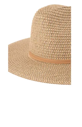 Gisele Straw Hat Copper Green Tea