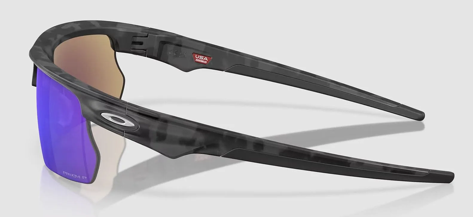 glasses Oakley Bisphaera - Matte Grey Camo/Prizm Sapphire Polarized