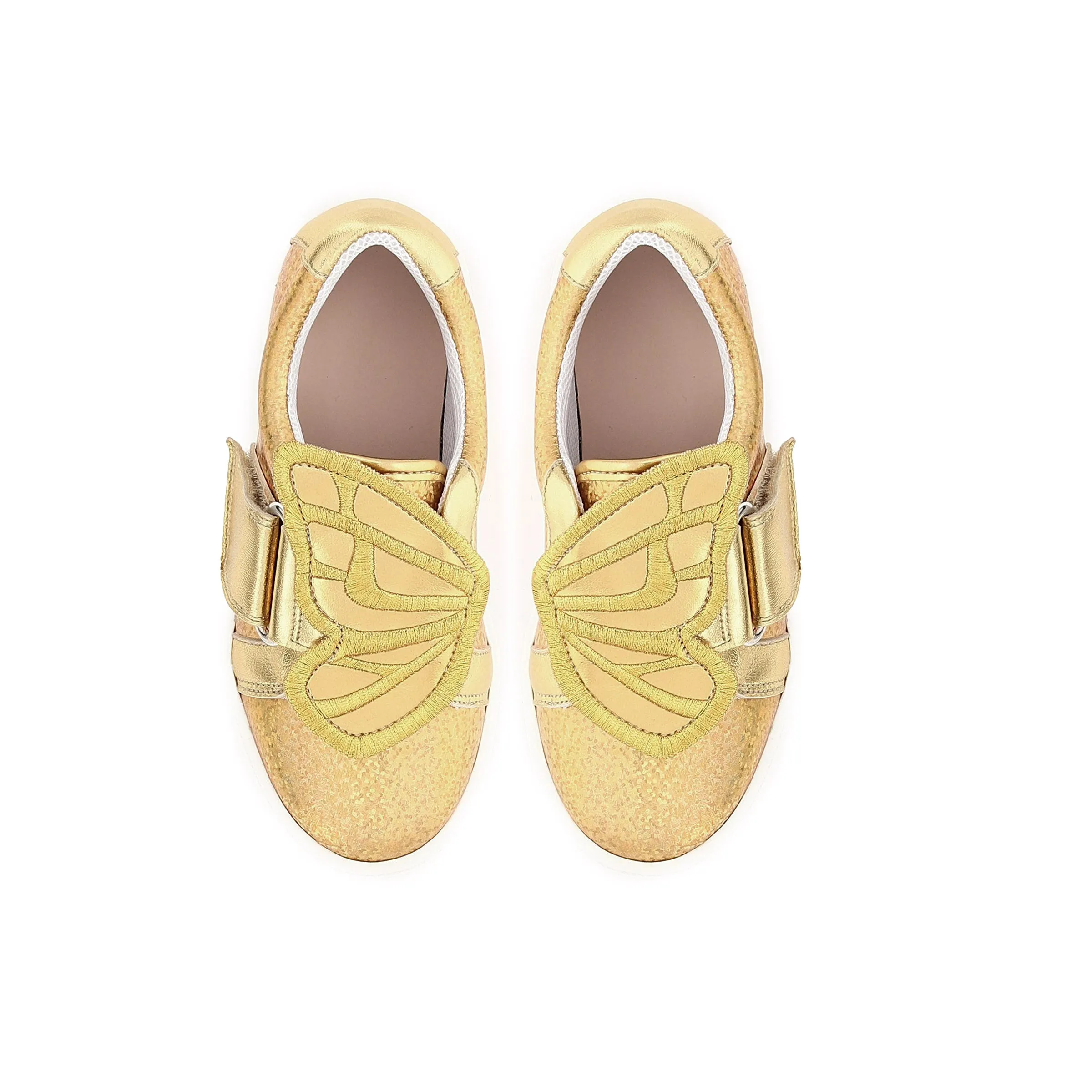 Gold Butterfly Sneaker