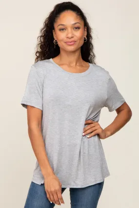 Grey Basic Tee