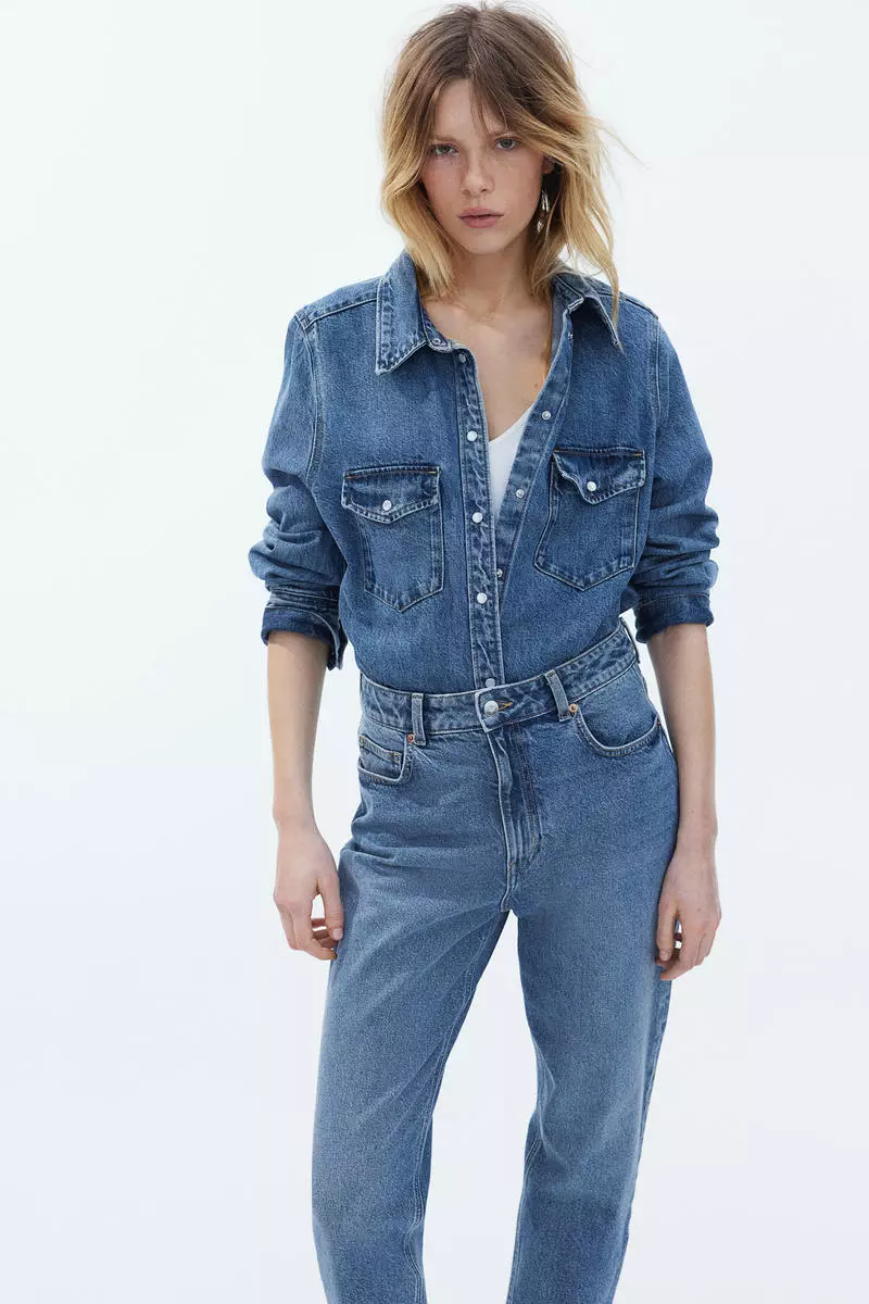 H&M Slim Mom High Ankle Jeans