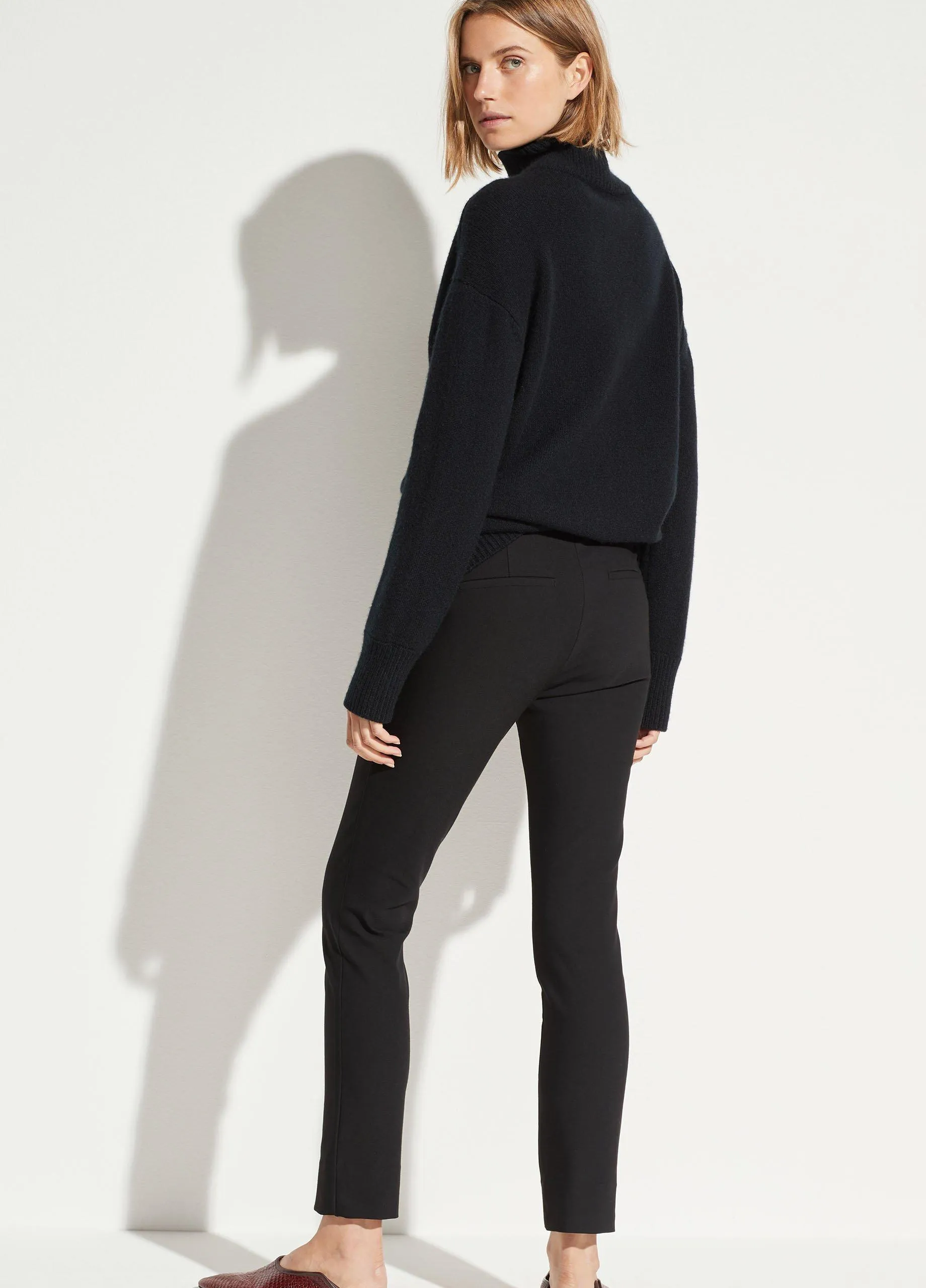 High Rise Cigarette Pant