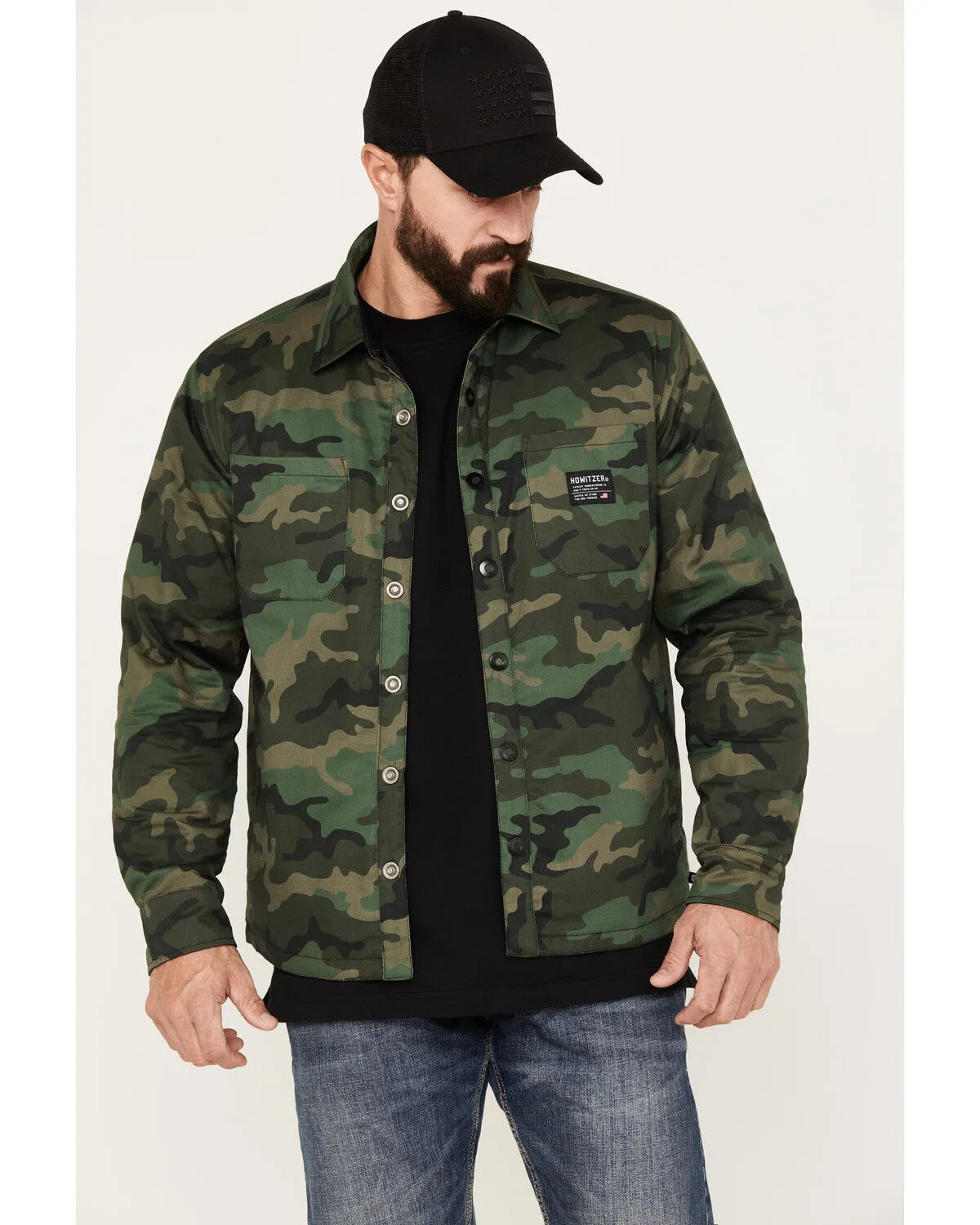 Howitzer Men's Camo Defeated Reversible Jacket