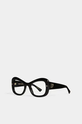 Hype Black Optical Glasses