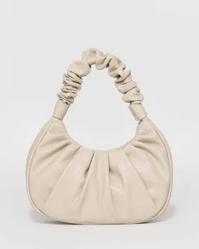 Ivory April Scrunchie Bag