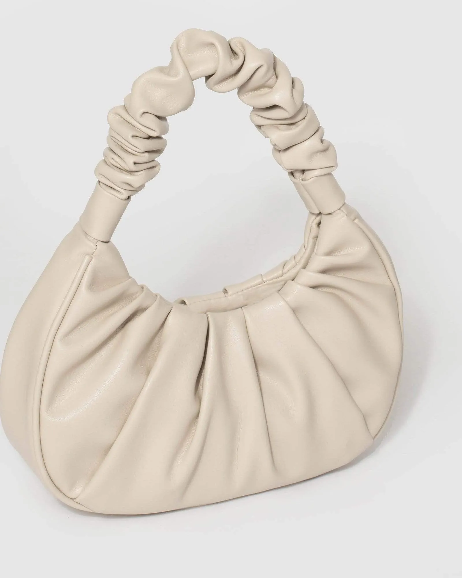 Ivory April Scrunchie Bag