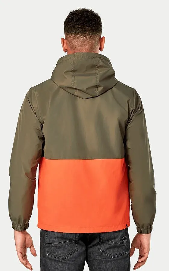 jacket Alpinestars Speeder Windbreaker - Military/Orange - men´s