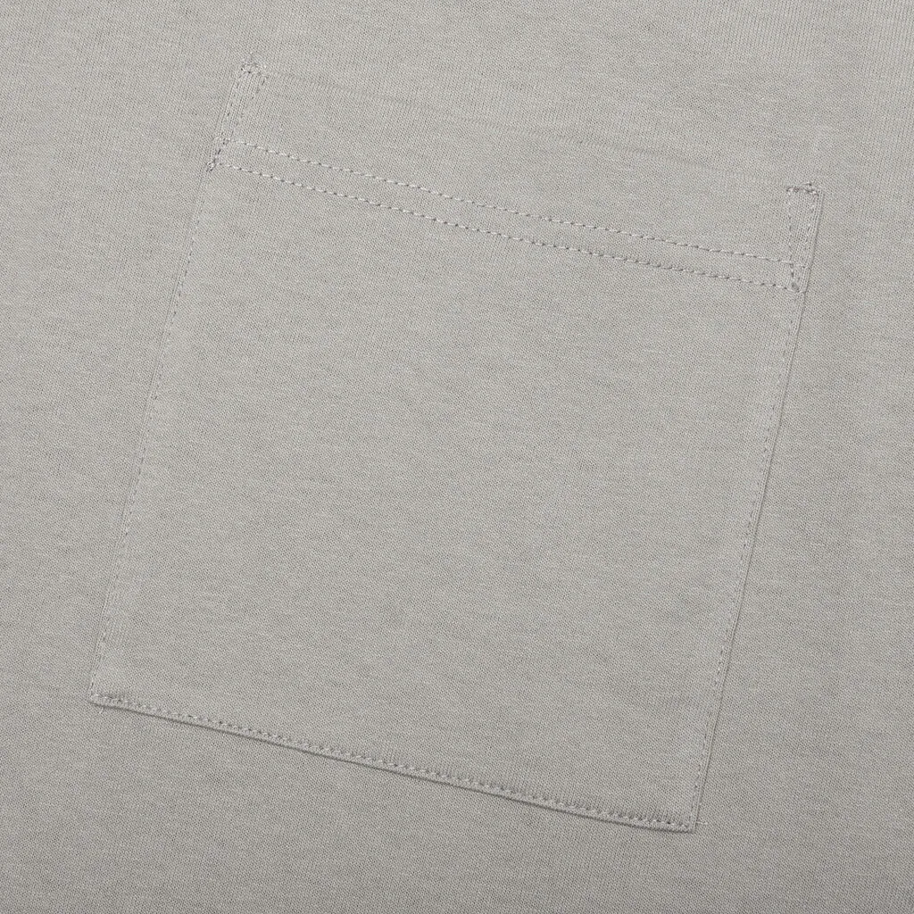 Jersey Braque Pocket Tee - Grey