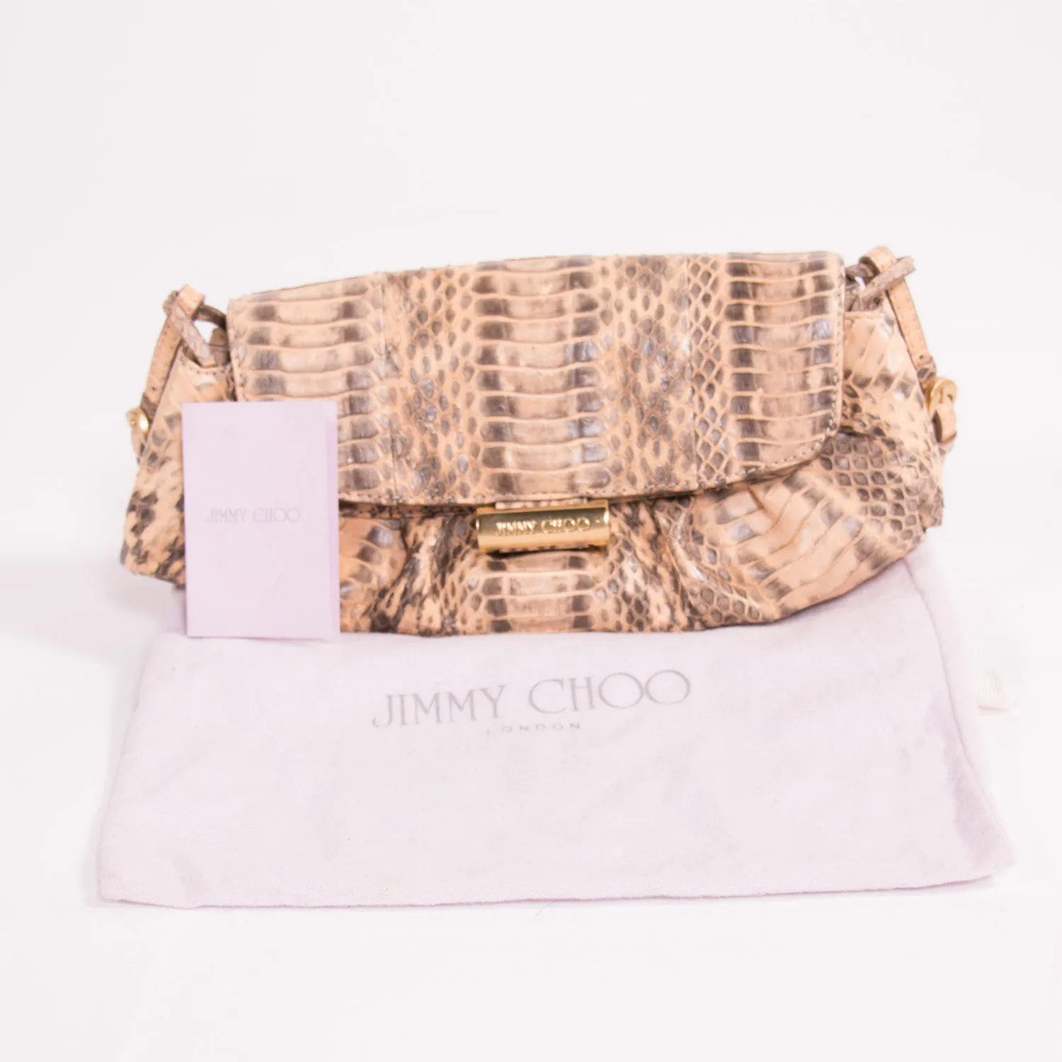 Jimmy Choo Snake Skin Bag