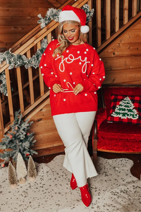 Joy Pom Pom Sweater Curves