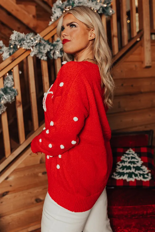 Joy Pom Pom Sweater Curves