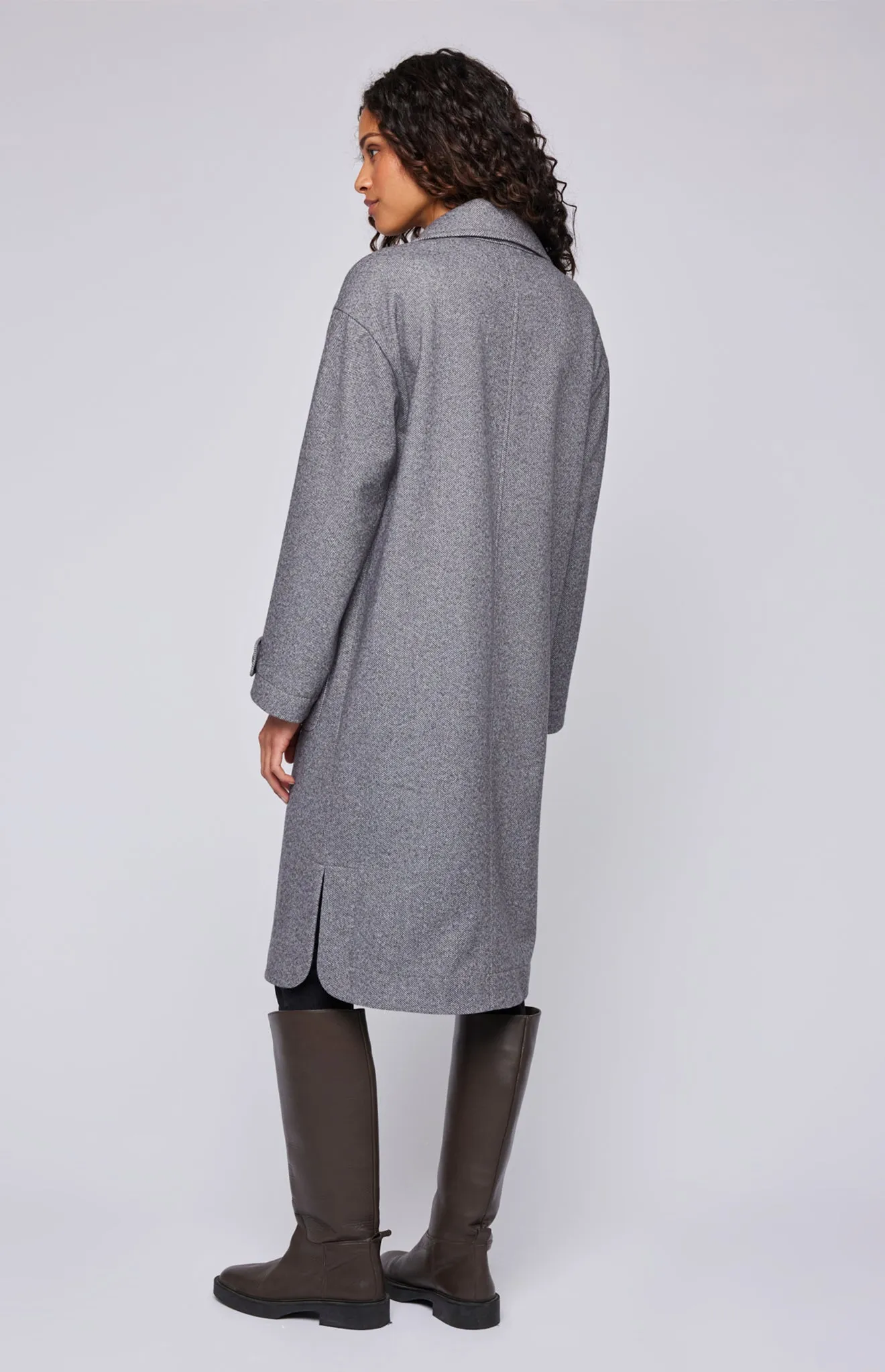 Jude Herringbone Coat