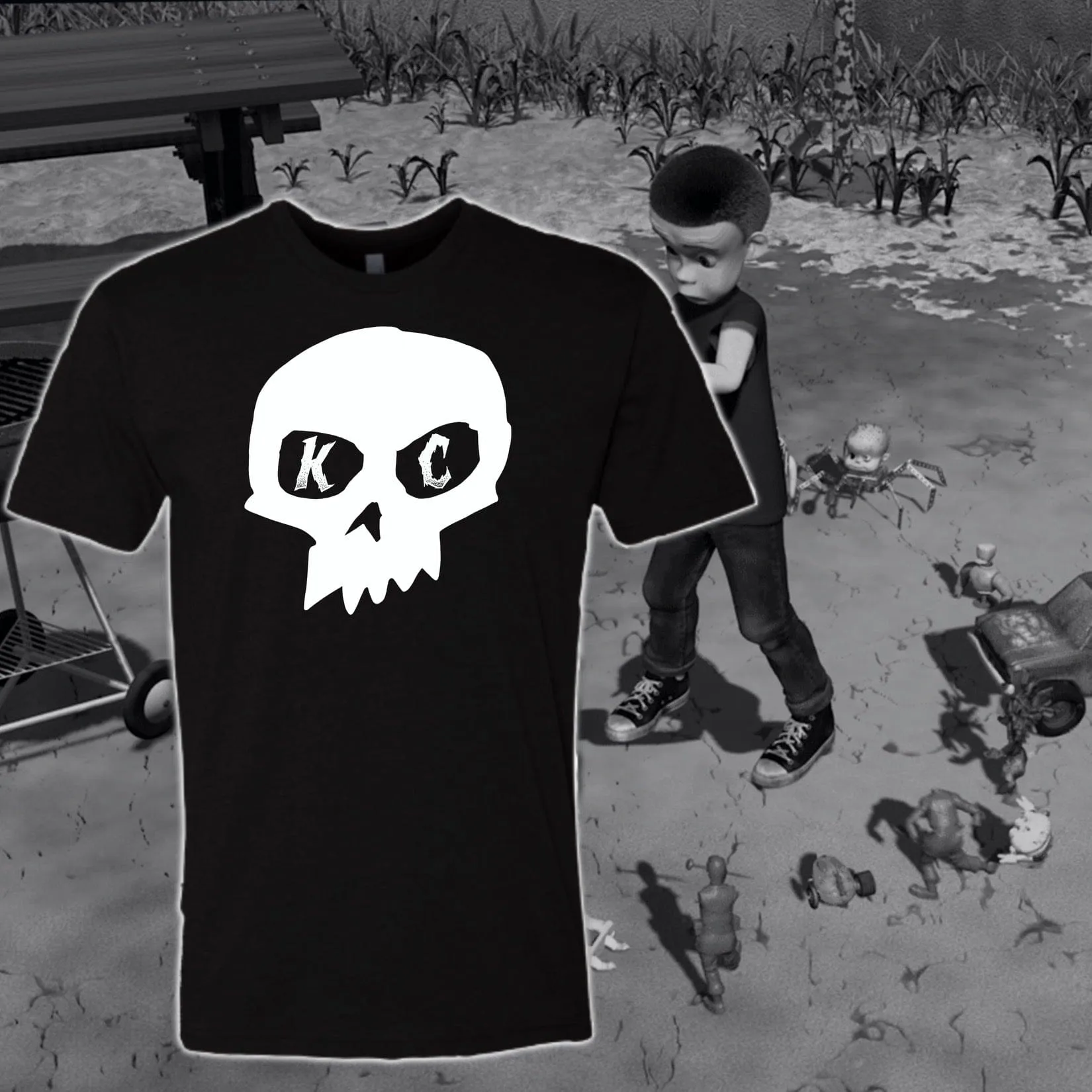 KC Sid Skull Tee