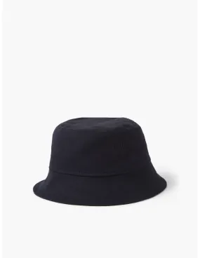 Leandro Cotton Bucket Hat Navy Blue