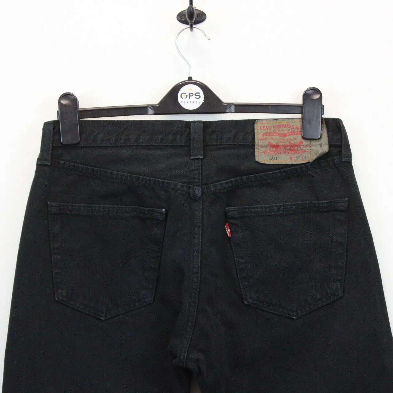 LEVIS 501 Jeans Black | W33 L34