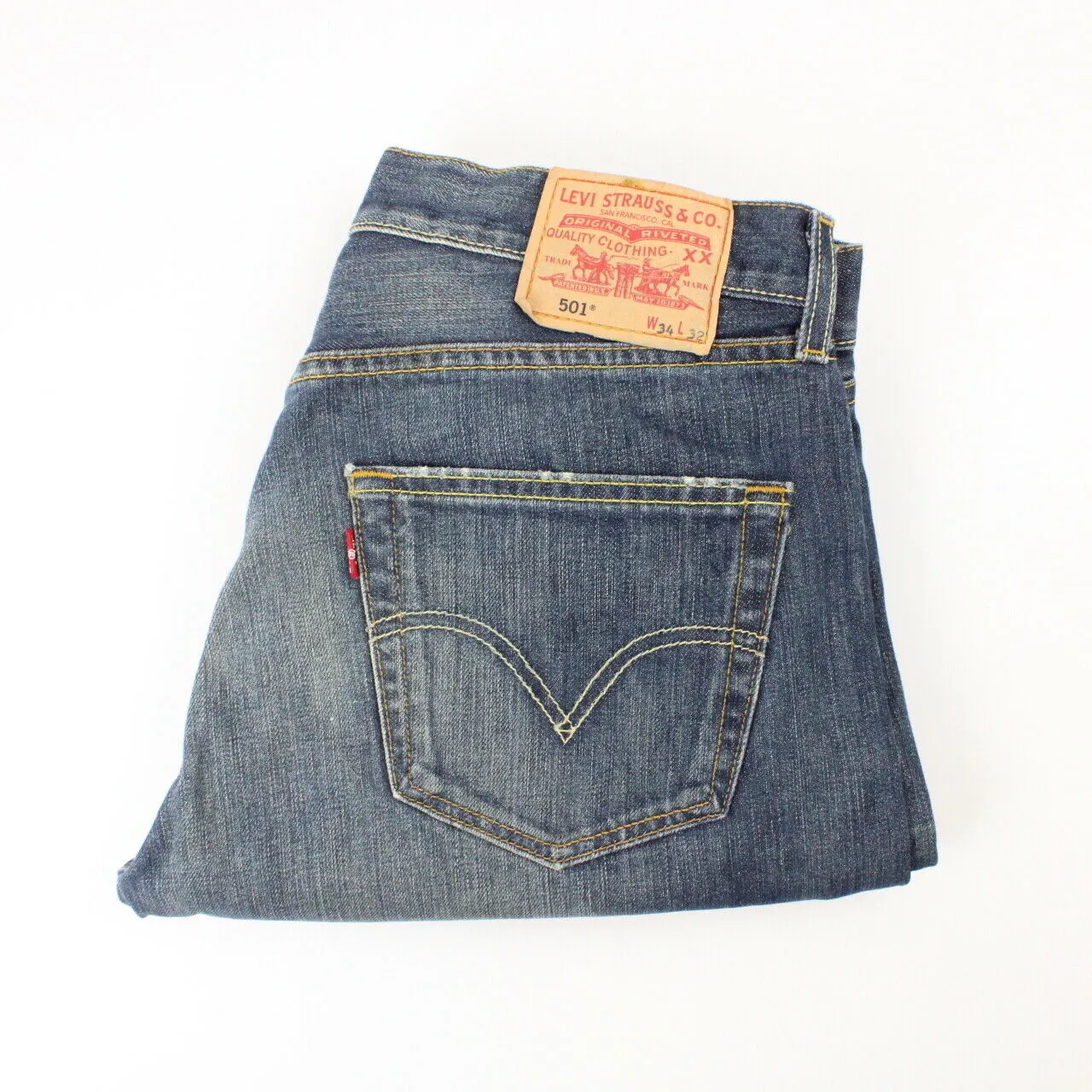 LEVIS 501 Jeans Dark Blue | W34 L28