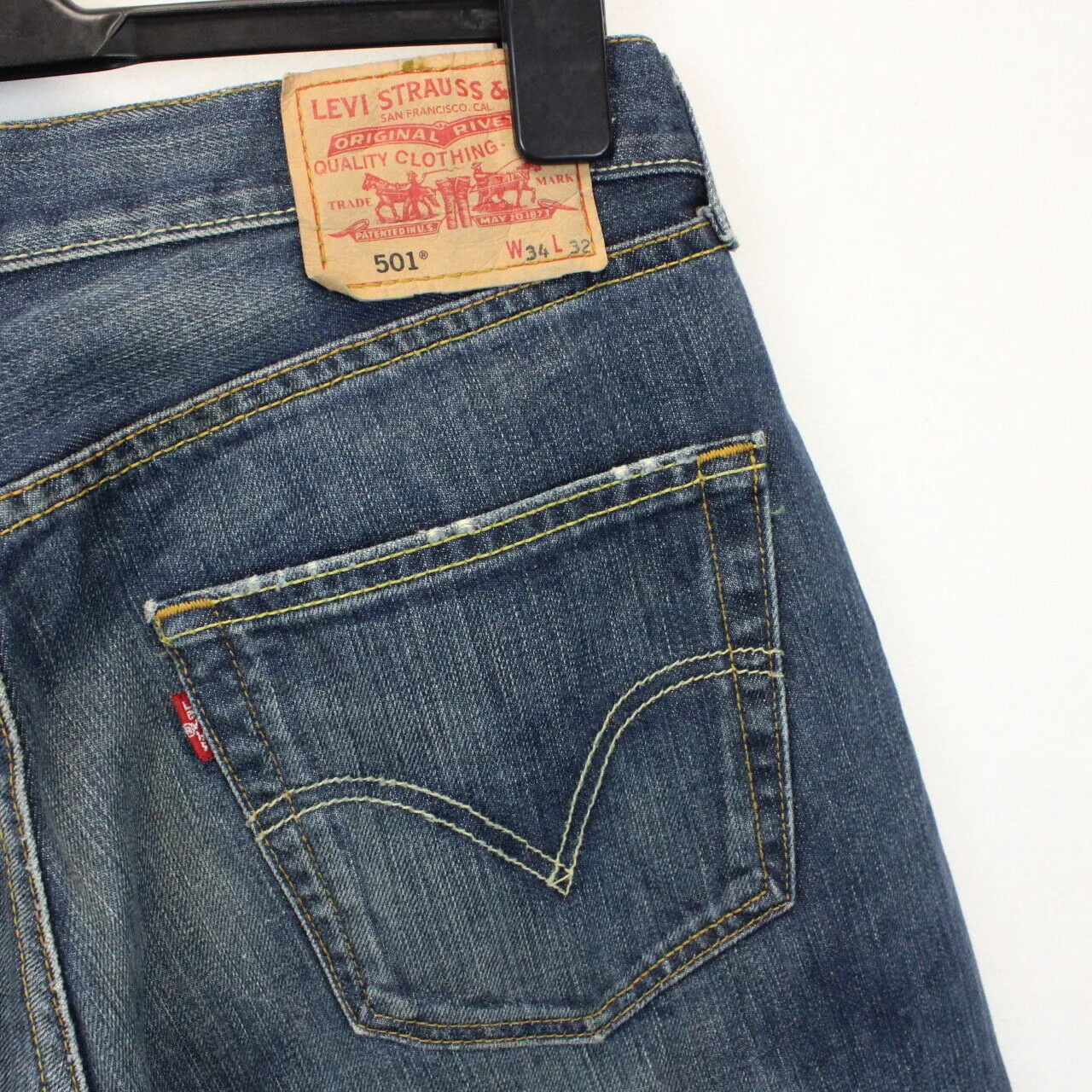 LEVIS 501 Jeans Dark Blue | W34 L28