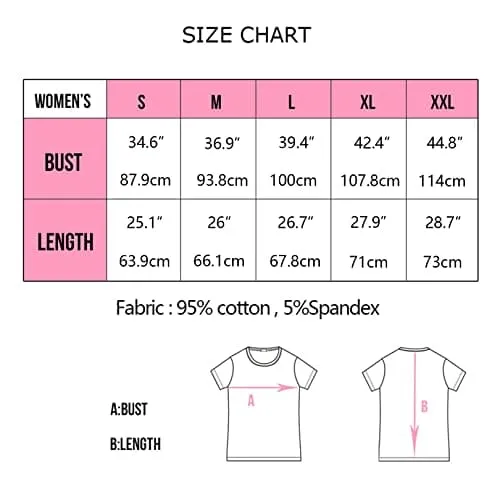 LOOKFACE Women Cute T Shirt Junior Tops Teen Girls Graphic Tees