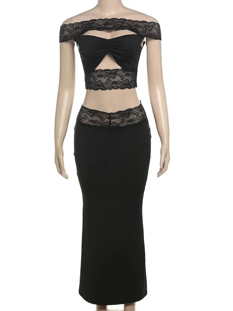 Mallory Lace Two Piece