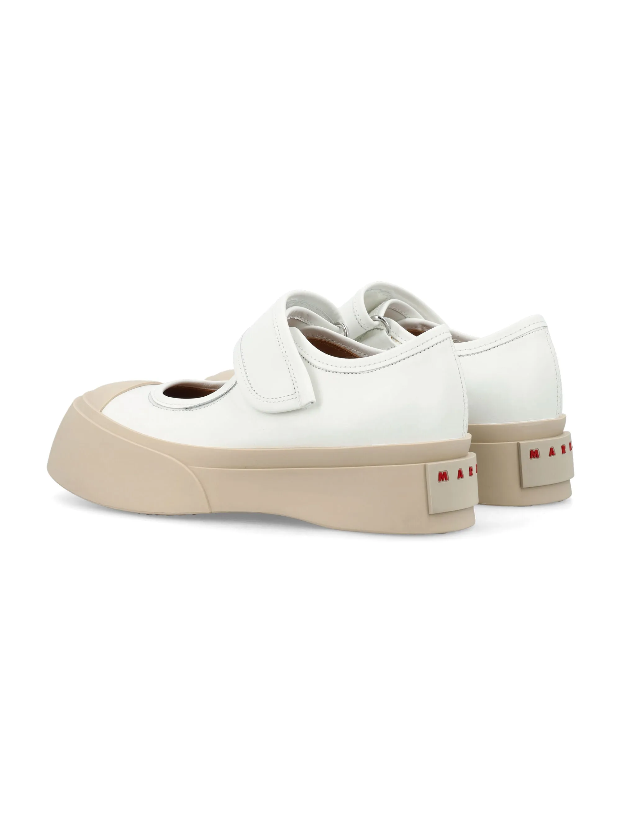 MARNI Chic Velcro Strap Maryjane Platform Sneaker