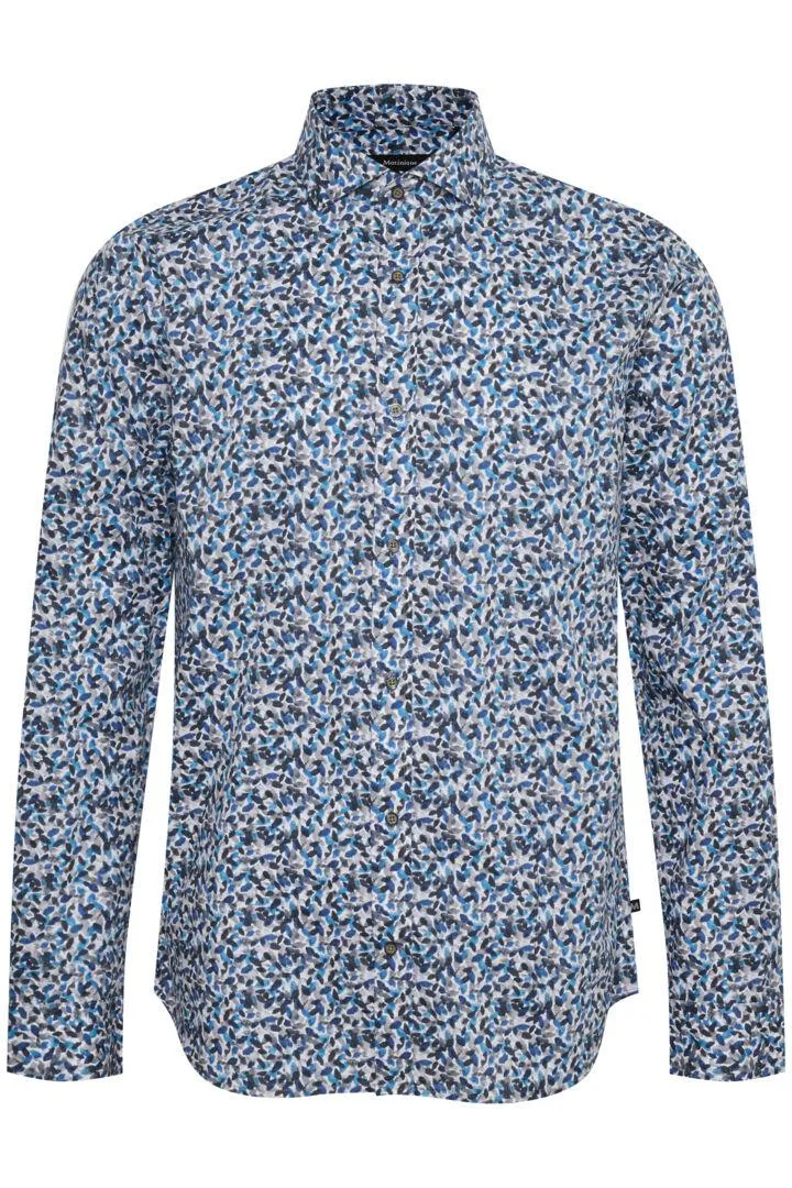 Matinique MAtrostol PP Shirt In Navy Peony