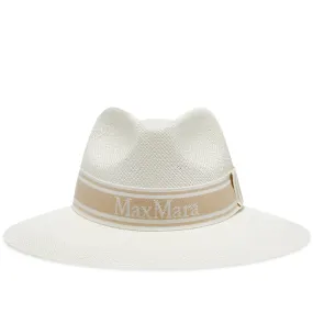 Max Mara Logo HatWhite