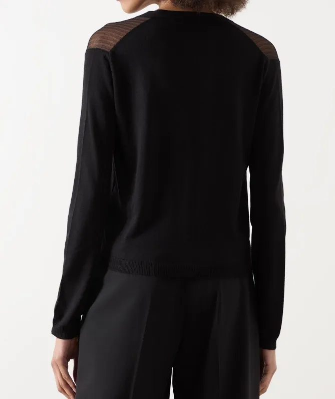 Max Mara Studio  |Long Sleeves Plain Office Style Elegant Style Cardigans