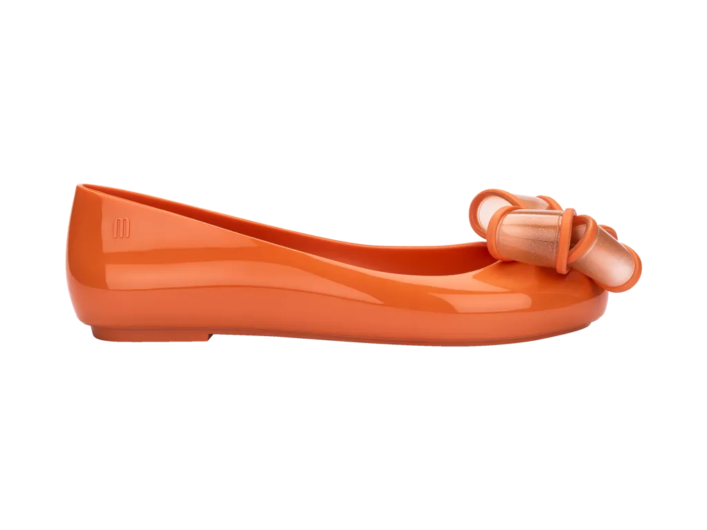 Melissa Sweet Love VI AD Orange Gold Ballerinas