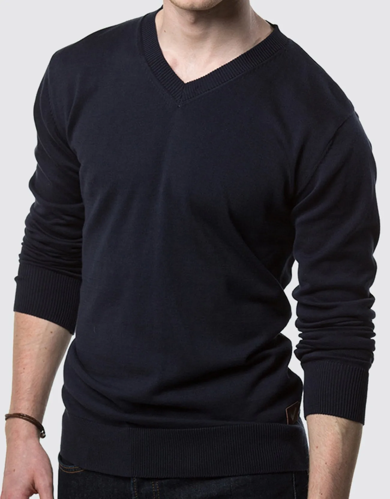 Men's Autumn Lightweight V-Neck Sweater