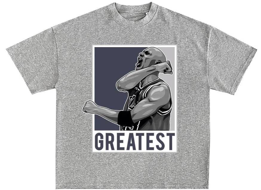 Mj Greatest Cool Grey 11's Tee Grey Limited Tee