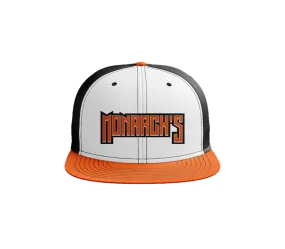 Monarchs - Orange/Black/White Hat