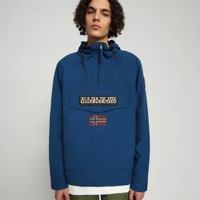 Napapijri Crew Rainforest Summer Jacket in Poseidon Blue