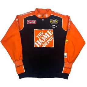 NASCAR Black And Orange Home Depot Racing Jacket