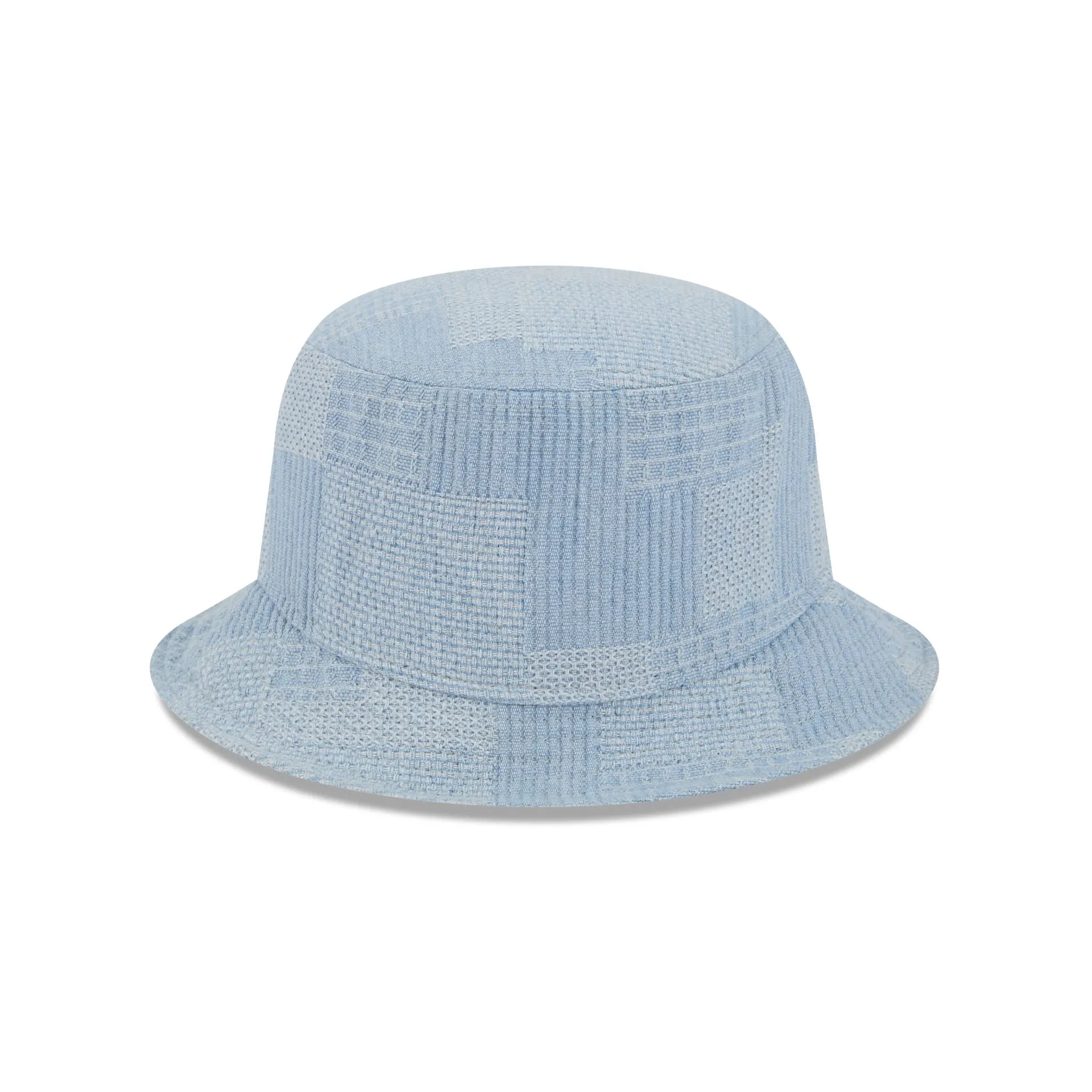 New Era Cap Patch Denim Bucket Hat