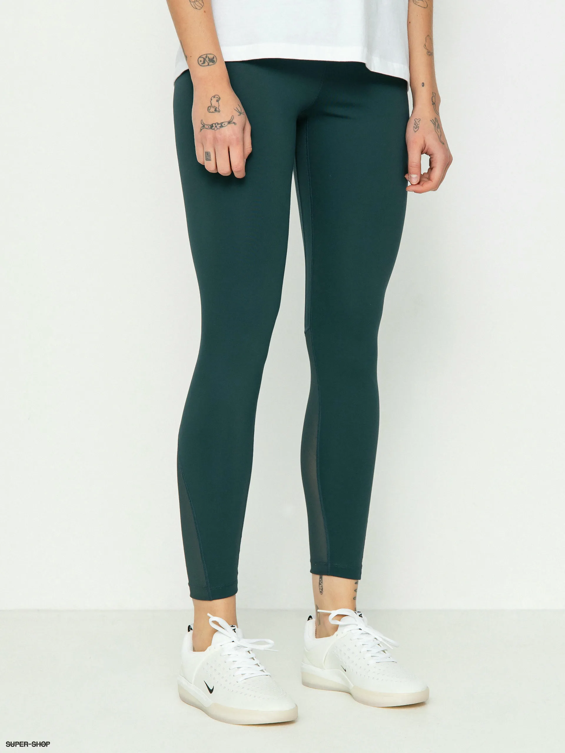 Nike SB One Leggings Wmn (deep jungle/white)