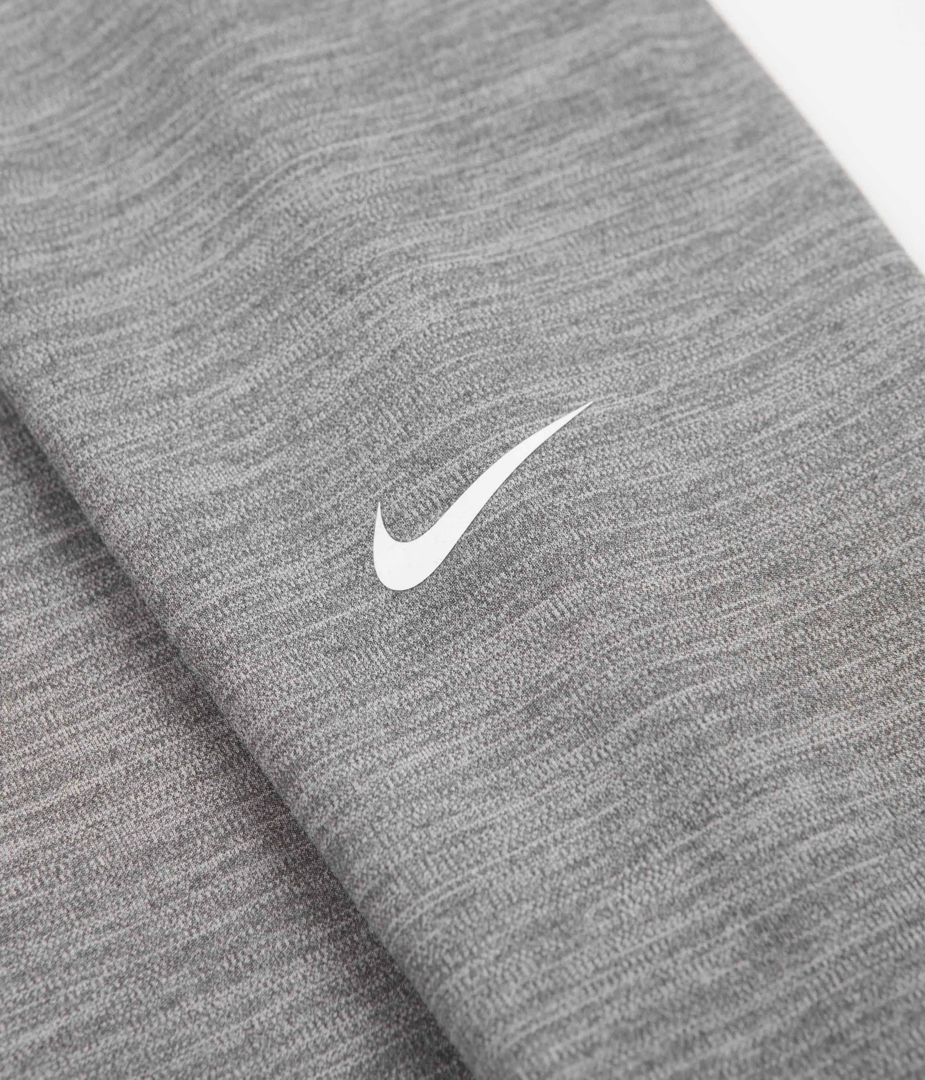 Nike Womens Dri-FIT Mid Rise Tights - Iron Grey / Heather / White