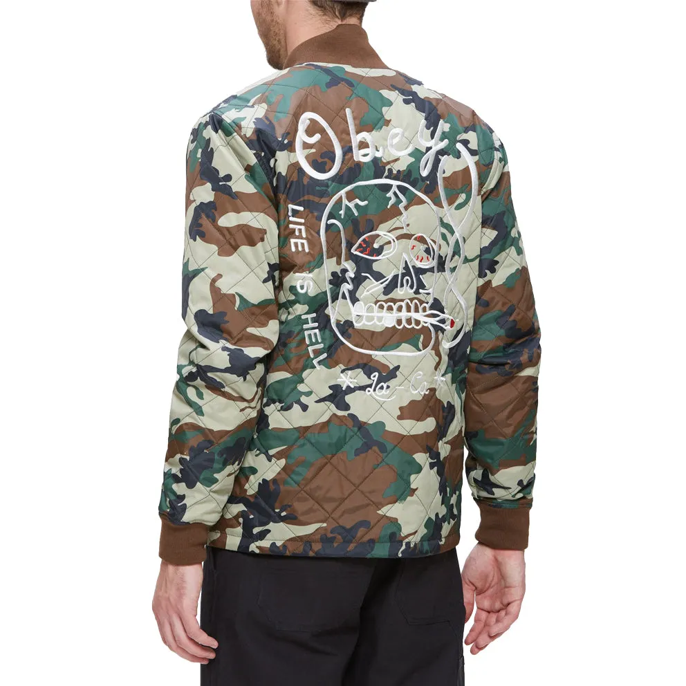 OBEY SAVAGE HELL JACKET // CAMO